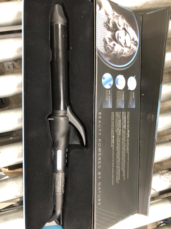 Photo 2 of BIO IONIC LONG BARREL CURLING IRON NanoIonic Ceramic 1.25? inch
