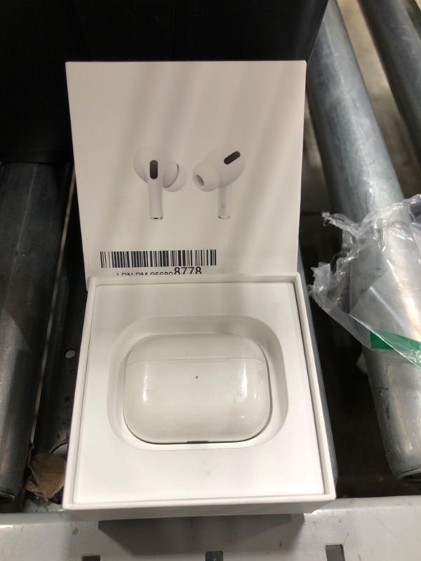 Photo 2 of Apple AirPods Pro Wireless Earbuds with MagSafe Charging Case. Active Noise Cancelling, Transparency Mode, Spatial Audio, Customizable Fit, Sweat and Water Resistant. Bluetooth Headphones for iPhone
