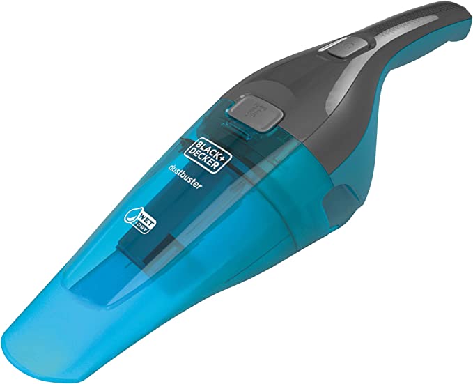 Photo 1 of BLACK+DECKER dustbuster QuickClean Cordless Wet/Dry Handheld Vacuum, Turquoise (HNVC215BW52)
