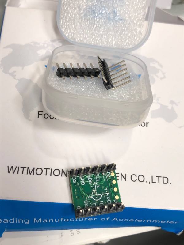 Photo 2 of ?9-Axis Accelerometer+Tilt Sensor?WT901 High-Accuracy Acceleration+Gyroscope+Angle +Magnetometer with Kalman Filtering, Triaxial MPU9250 AHRS IMU (IIC/TTL, 200Hz), for PC/Android/Arduino
