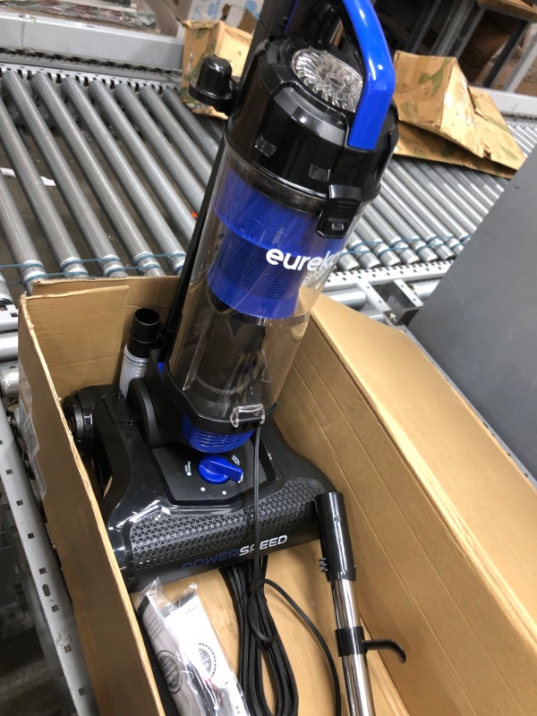 Photo 5 of Eureka Lightweight Powerful Upright Vacuum Cleaner for Carpet and Hard Floor, PowerSpeed, New Model
