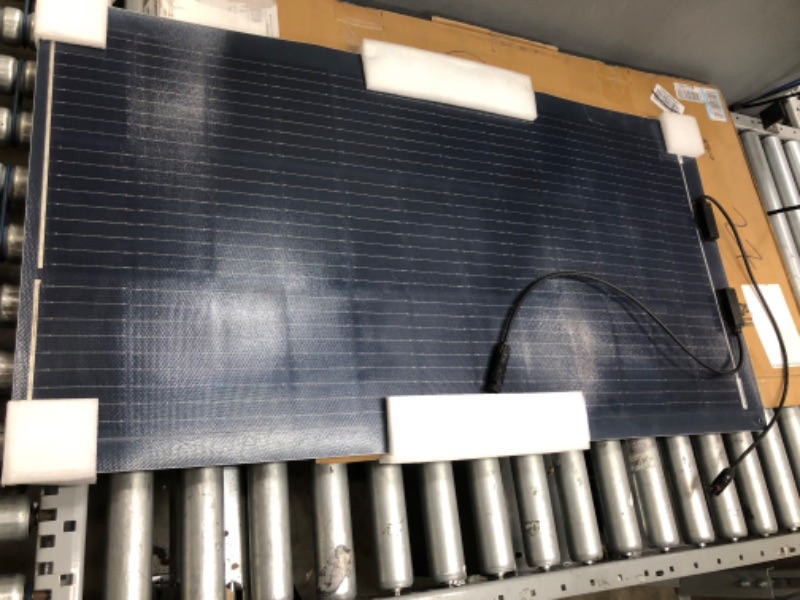 Photo 4 of 
Renogy
Black Division 100-Watt Flexible Lightweight Monocrystalline Solar Panel for Boat, Cabin, RV, Camper