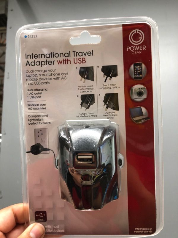 Photo 2 of International Travel Adapter with USB
