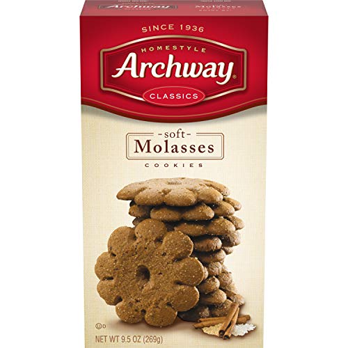 Photo 1 of **best by: july 30 2022**
Archway Archway Classic Soft Old-Fashioned Molasses Cookies, 9.5 Ounce
 6 boxes