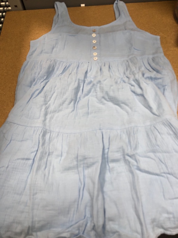 Photo 2 of ***STOCK PHOTO FOR REFERENCE ONLY***
 Women's Mini Dress SKY BLUE SIZE M