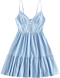 Photo 1 of ***STOCK PHOTO FOR REFERENCE ONLY***
 Women's Mini Dress SKY BLUE SIZE M