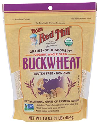 Photo 1 of 2 item bundle best by 04 JAN 2023
Organic Gluten Free Buckwheat Groats, 16 Ounce (Pack of 1) (x2)