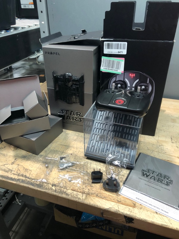 Photo 1 of Propel Star Wars Quadcopter: Tie Fighter Collectors Edition BoX
MISSING DRONE!!! AND ACCESSORIES