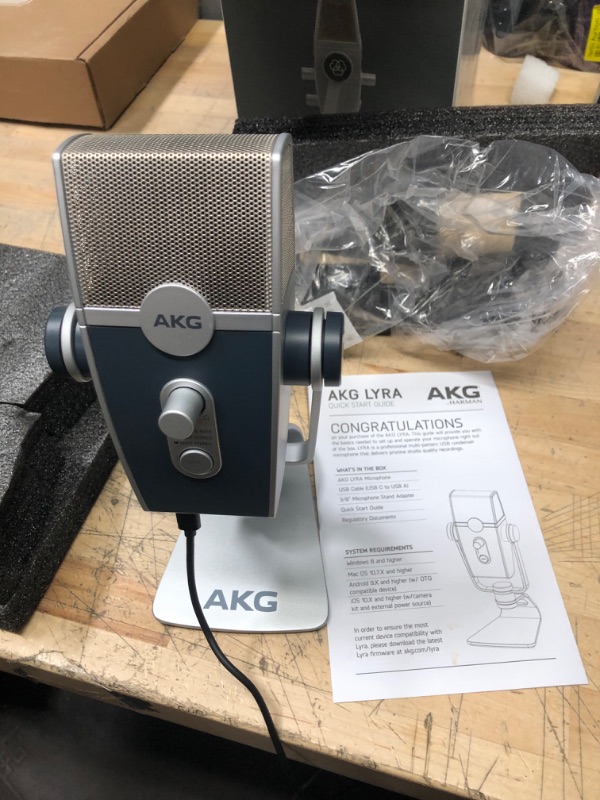 Photo 2 of AKG Lyra Ultra HD USB Microphone