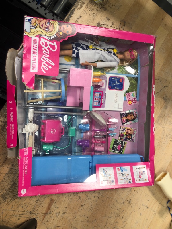 Photo 2 of Barbie Careers You Can Be Anything Medical Doctor Playset
