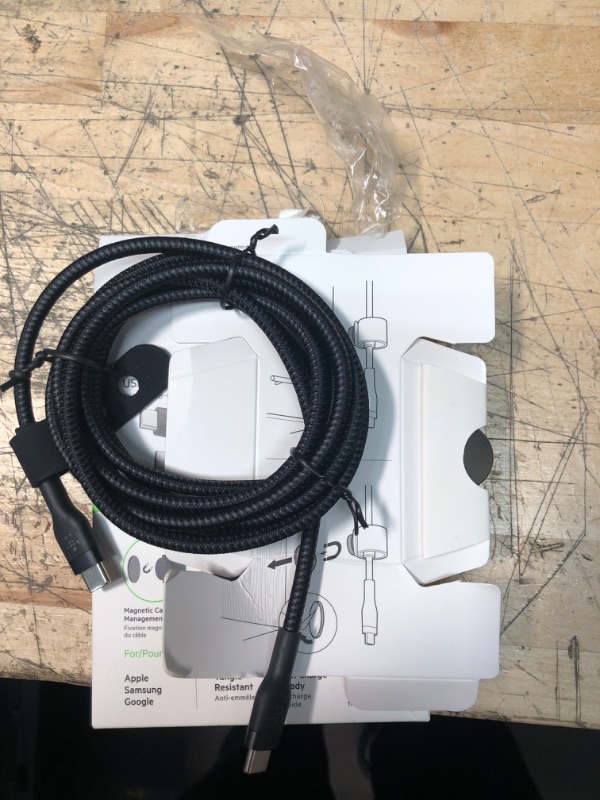 Photo 2 of Belkin BoostCharge Pro Flex USB-C Cable with USB-C Connector Cable + Strap

