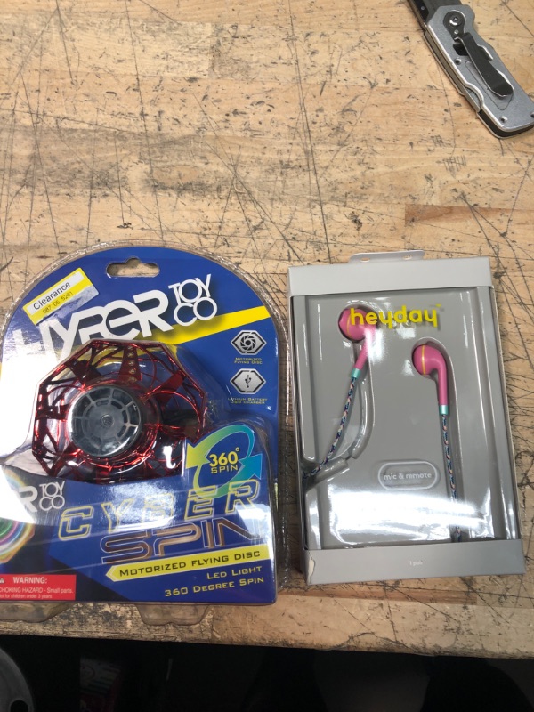 Photo 3 of Bundle earbuds and cyber spin (2)