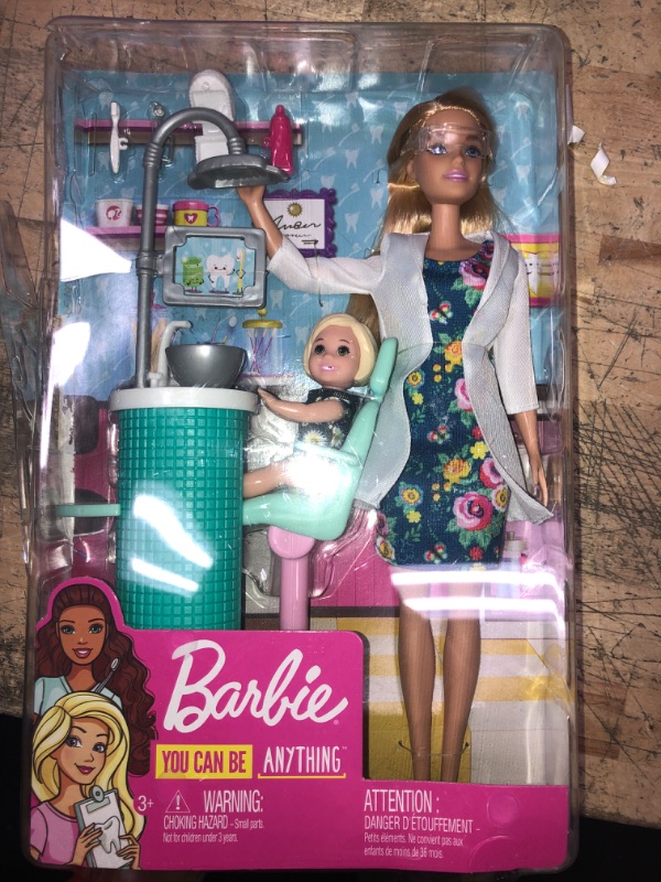 Photo 2 of Barbie Dentist Doll & Playset - Blonde

