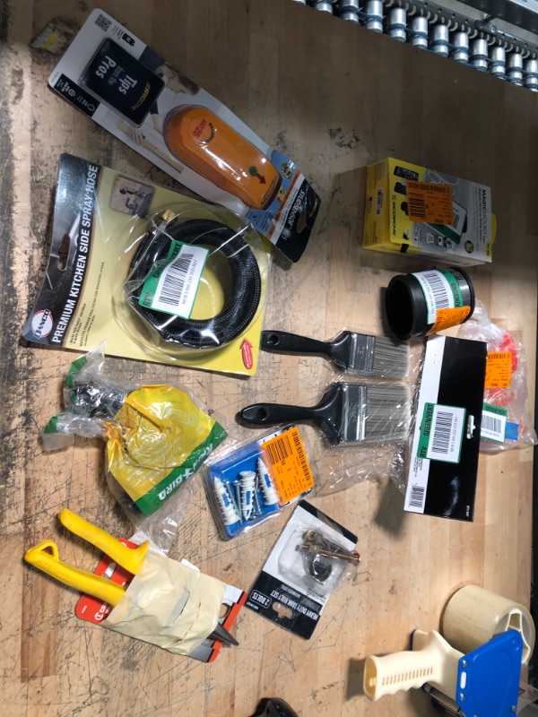 Photo 1 of  Bundle Of assorted  home , Electrical &  plumbing items (10items )
