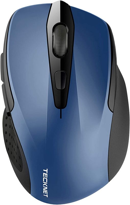 Photo 1 of  TeckNet 2600DPI Bluetooth Wireless Mouse, 12 Months Battery Life with Battery Indicator, 2600/2000/1600/1200/800DPI
