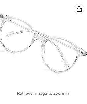 Photo 1 of clear lens glasses