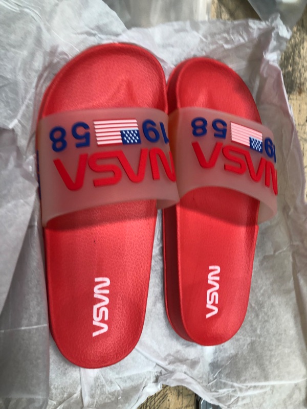 Photo 1 of NASA Women's Slide Sandal Comfortable Indoor Outdoor Sports slides -SIZE 6
