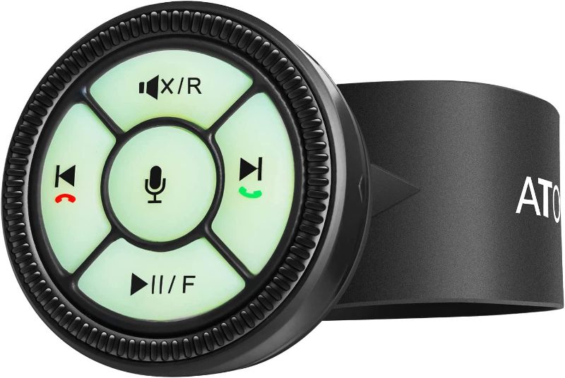 Photo 1 of ATOTO AC-44F5 Watchband Style Wireless Remote Control with Luminous Buttons, Plug & Play - Only for ATOTO Car Stereos (SA102, A6Y, A6 KL, F7 & S8), Not Compatible with ATOTO A6 PF/ S8 Lite Version
