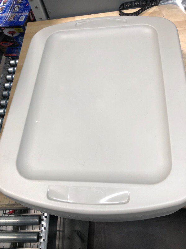 Photo 2 of 23"x18" tub lids (13 lids)