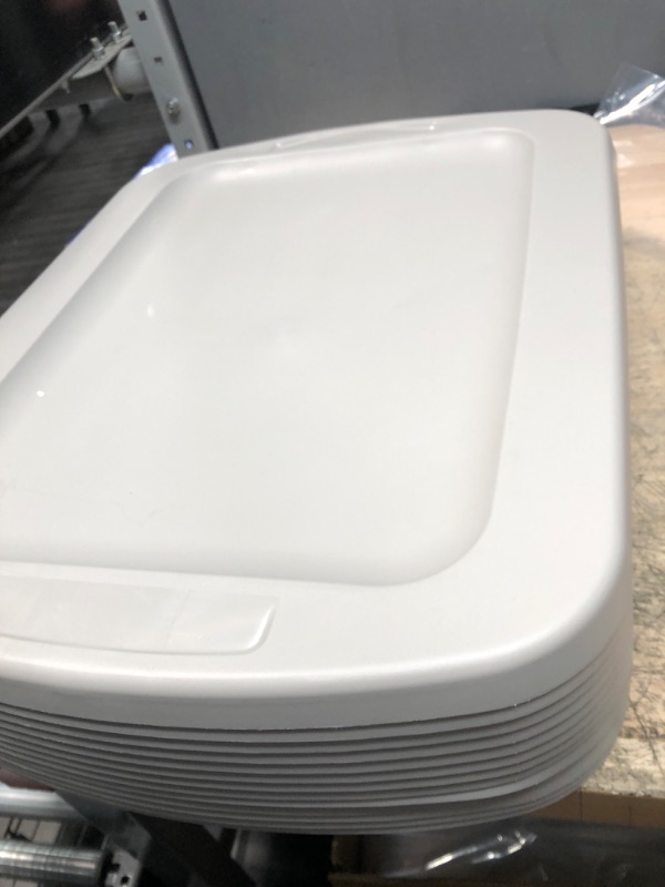 Photo 1 of 23"x18" tub lids (13 lids)