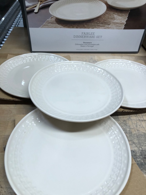 Photo 6 of 16pc Stoneware Fairlee Dinnerware Set - Threshold™