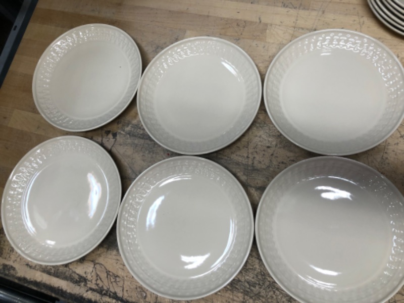 Photo 1 of 6 pack 8" Stoneware Fairlee Salad Plate - Threshold™