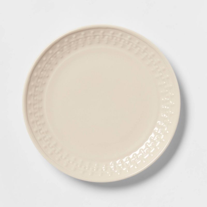 Photo 1 of 6 pack 8" Stoneware Fairlee Salad Plate - Threshold™