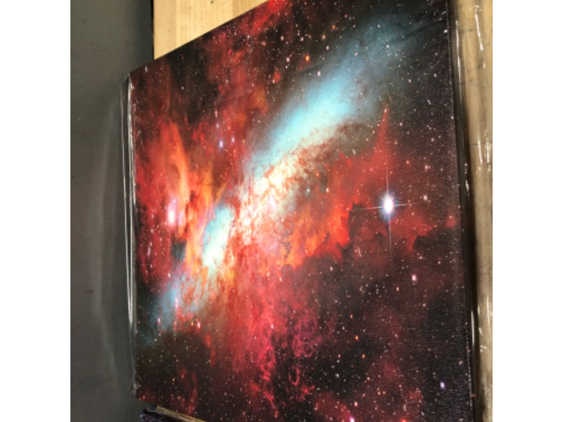 Photo 4 of 4 Panels/Set Outer Space Starlight Modern Artwork Pictures Home Wall Decor Cosmic Astronomy Posters