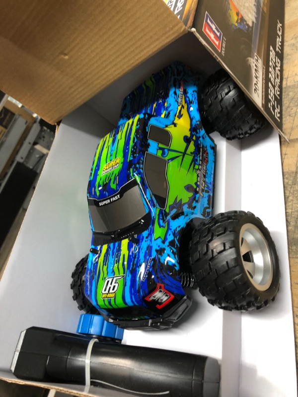 Photo 2 of Ford Raptor F150 Remote Control Cars High Speed 20km/h 4WD RC Car with Headlights 1200mAh Battery Off Road Monster Trucks for Boys Girls Kids