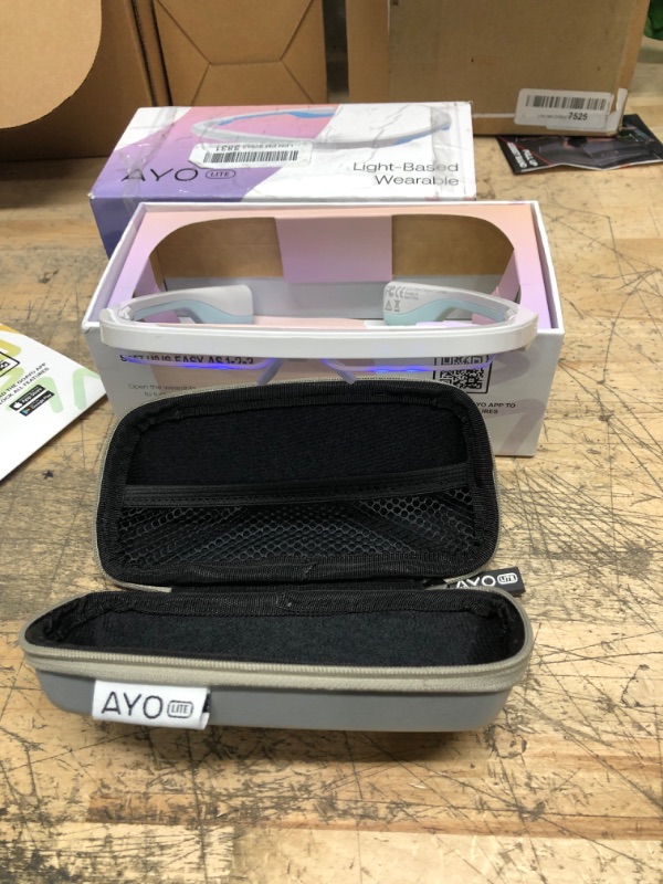 Photo 2 of AYOlite Light Therapy Glasses | Premium Blue Light Therapy Wearable for Better Sleep, Energy and Wellness | Research-Backed & Expert Endorsed (ABC News, CNN, Forbes, Men’s Health, etc.)
