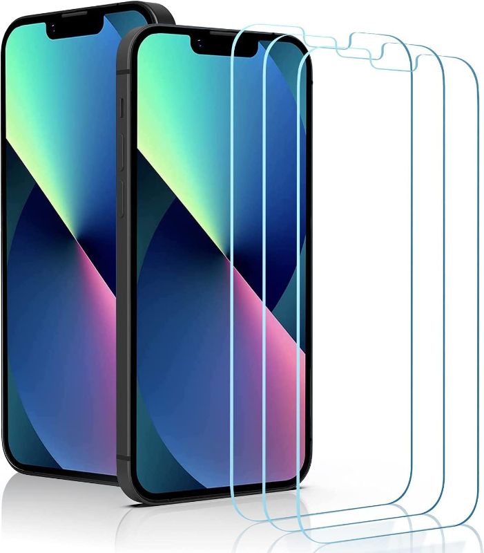 Photo 1 of (3 Pack) Musment Tempered Glass Screen Protector Compatible for iPhone 13/iPhone 13 pro 6.1 Inchwith Anti Scratch, Bubble Free 21 PACKS.
