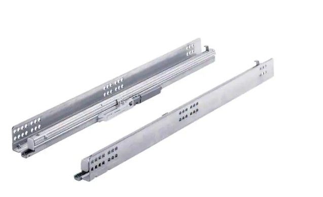 Photo 1 of 21 in. Full Extension Undermount Soft Close Drawer Slide Set 1-Pair (2 Pieces)
