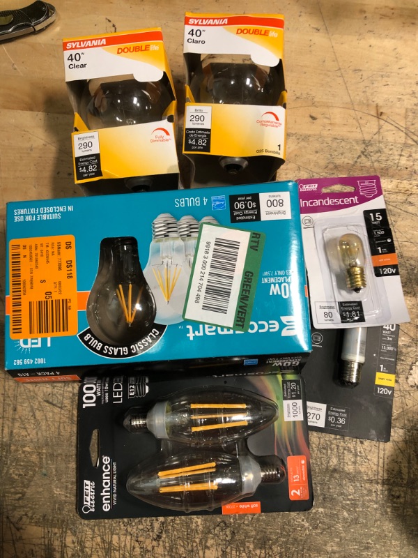 Photo 1 of **LIGHT BULB BUNDLE***
6 PACKAGES 