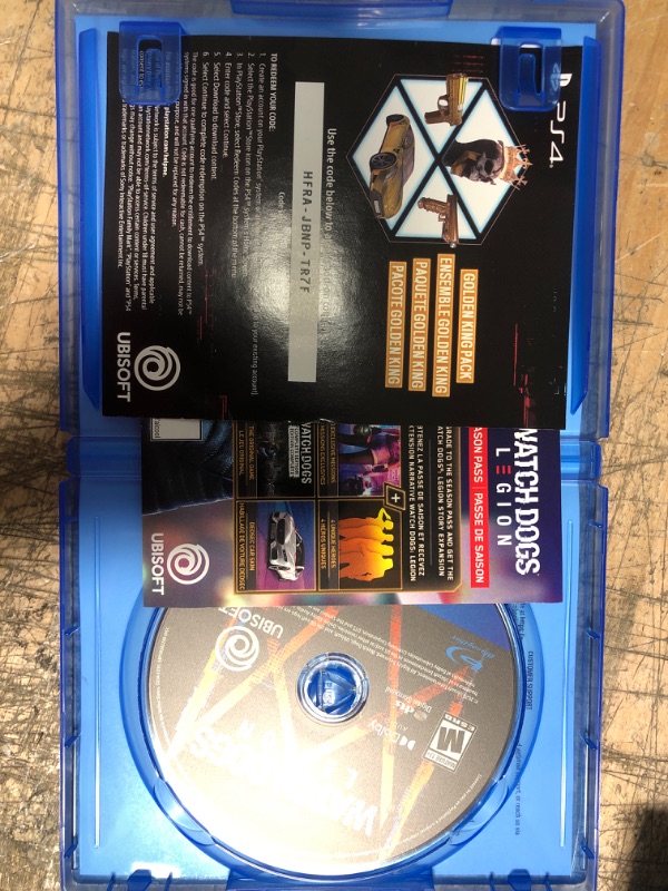 Photo 3 of *** OPENED FOR VERIFICATION*** Watch Dogs: Legion - PlayStation 4

