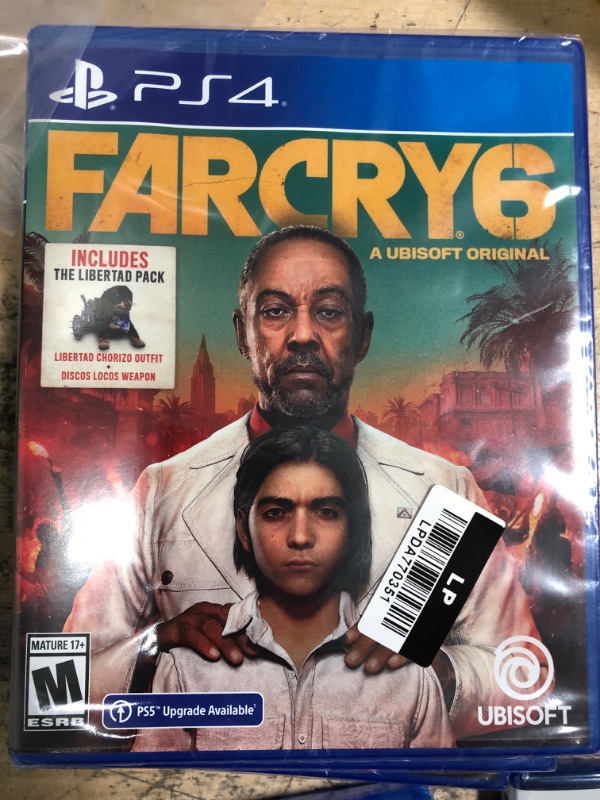 Photo 2 of Far Cry 6 - PlayStation 4 *** OPENED FOR VERIFICATION***

