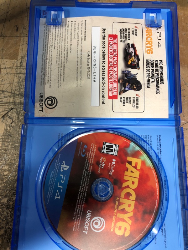 Photo 3 of Far Cry 6 - PlayStation 4 *** OPENED FOR VERIFICATION***

