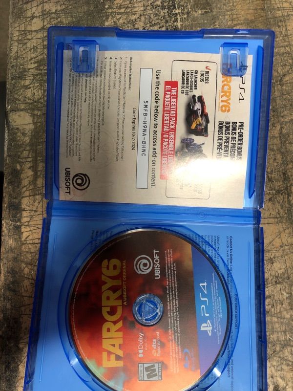 Photo 3 of Far Cry 6 - PlayStation 4 *** OPENED FOR VERIFICATION***
