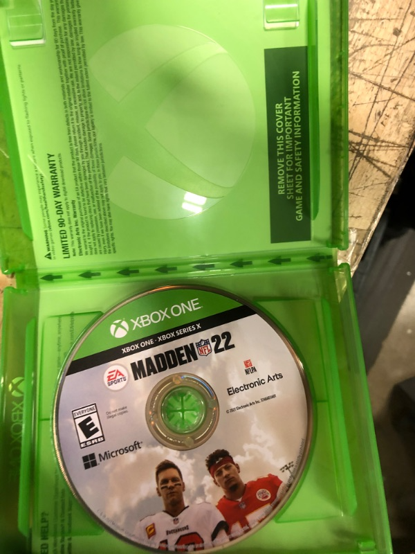 Photo 3 of *** OPENED FOR VERIFICATION*** Madden NFL 22 - Xbox One/Series X|S

