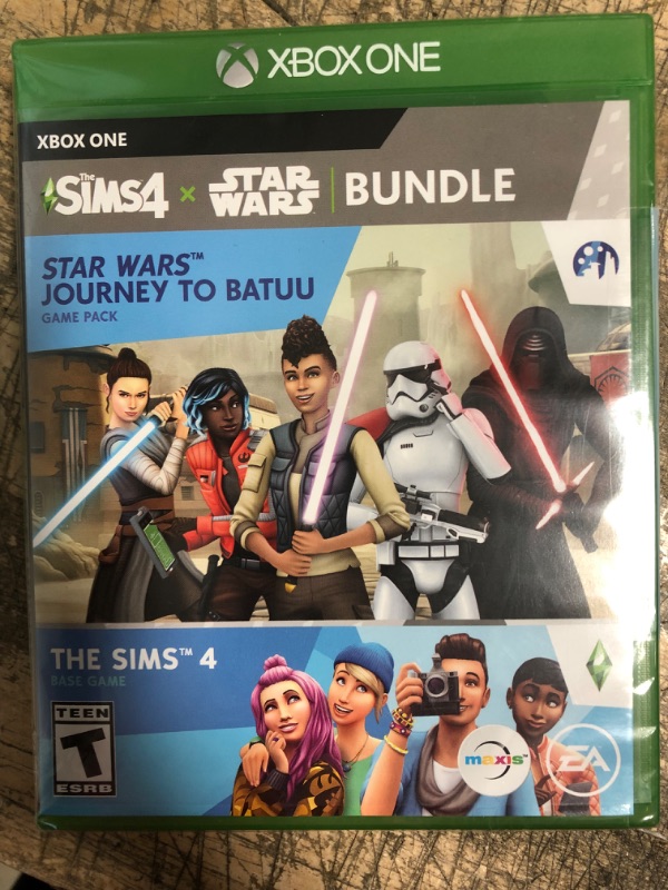 Photo 2 of *** OPENED FOR VERIFICATION*** The Sims 4 + Star Wars Journey to Batuu Bundle - Xbox One

