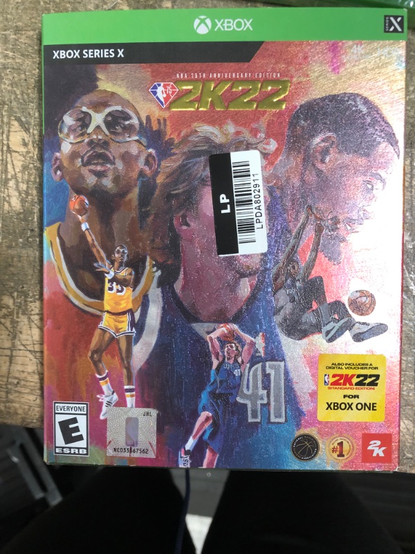 Photo 2 of *** OPENED FOR VERIFICATION*** NBA 2K22: 75th Anniversary Edition - Xbox Series X

