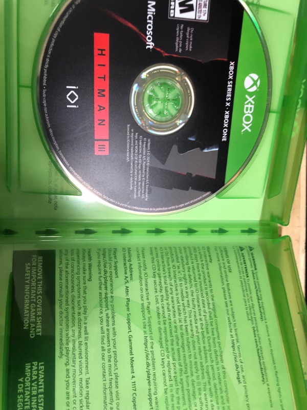 Photo 3 of Hitman 3 - Xbox Series X/Xbox One *** OPENED FOR VERIFICATION***

