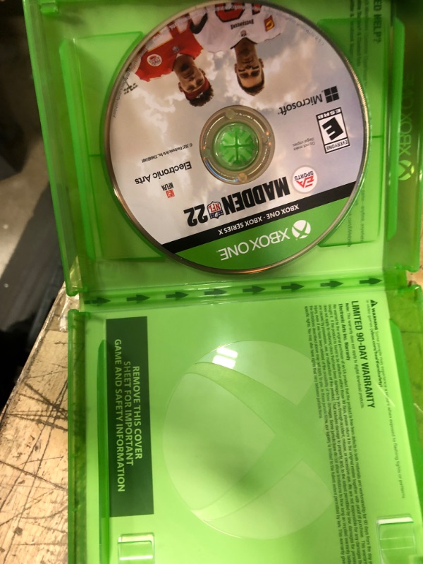 Photo 3 of *** OPENED FOR VERIFICATION*** Madden NFL 22 - Xbox One/Series X|S
