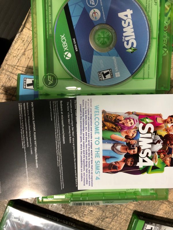 Photo 3 of *** OPENED FOR VERIFICATION*** The Sims 4 + Star Wars Journey to Batuu Bundle - Xbox One

