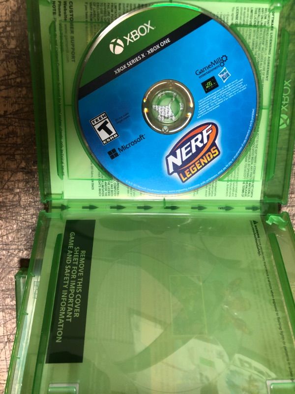 Photo 3 of *** OPENED FOR VERIFICATION*** NERF Legends - Xbox Series X/Xbox One
