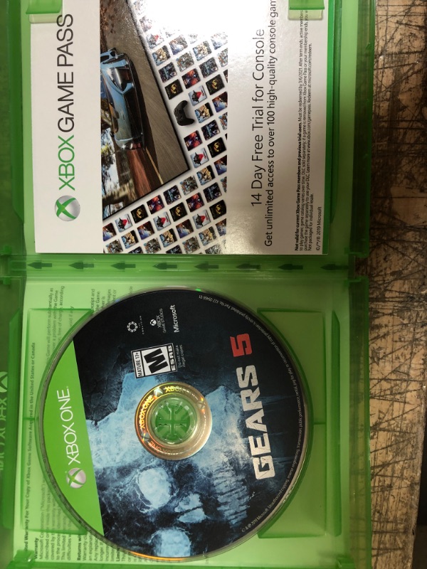 Photo 3 of Gears 5: Standard Edition – Xbox One *** OPENED FOR VERIFICATION***
