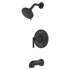 Photo 1 of 
Pfister
Vedra Single-Handle 3-Spray Tub and Shower Faucet in Matte Black (Valve Included)