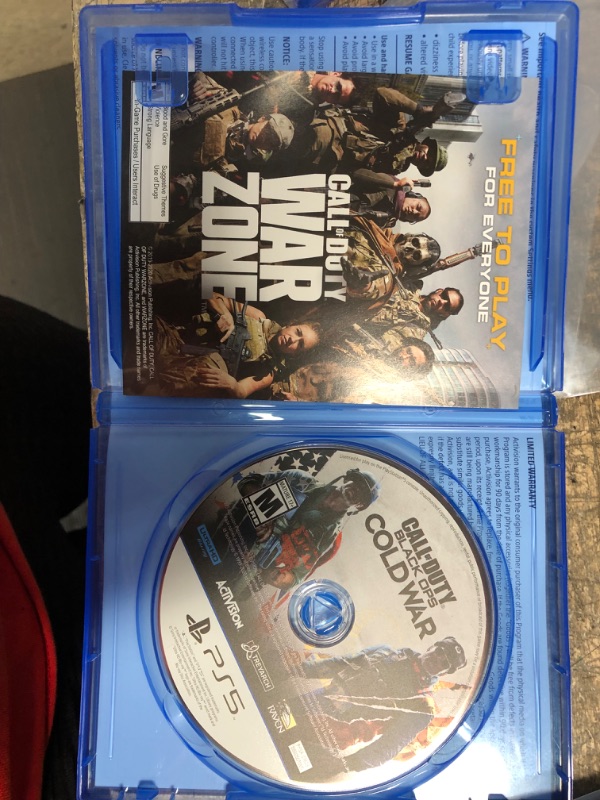 Photo 3 of Call of Duty: Black Ops Cold War - PlayStation 5 *** OPENED FOR VERIFICATION***

