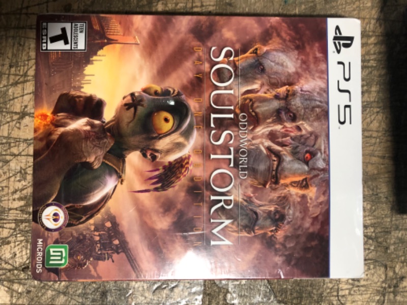 Photo 2 of *** OPENED FOR VERIFICATION*** Oddworld Soulstorm Day One Oddition - PlayStation 5

