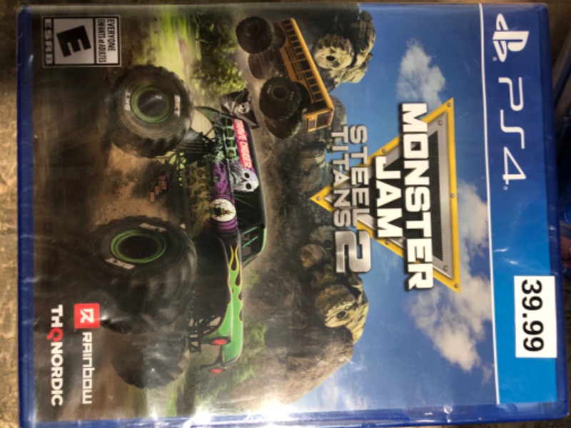 Photo 2 of *** OPENED FOR VERIFICATION*** Monster Jam Steel Titans 2 - PlayStation 4
