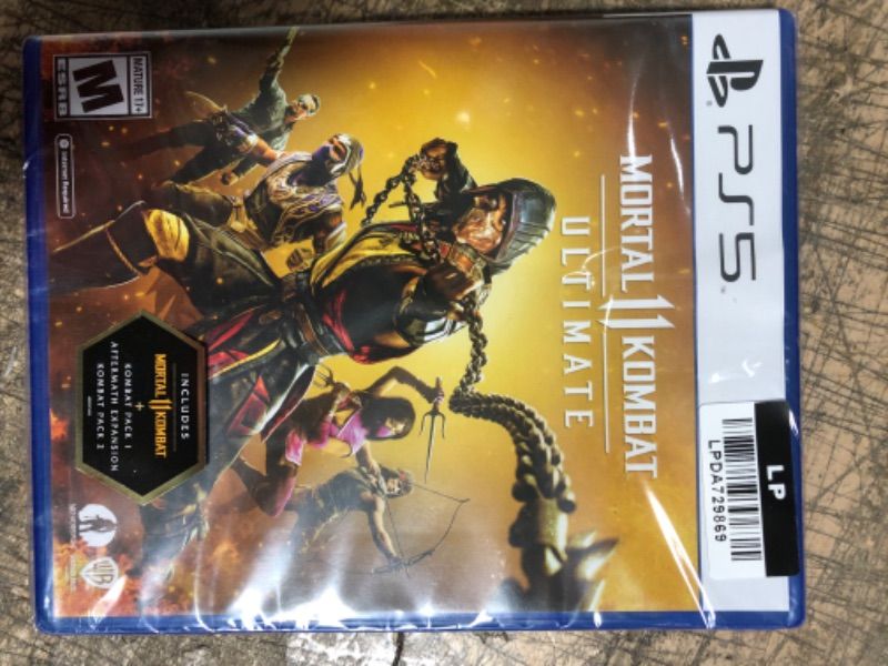 Photo 2 of *** OPENED FOR VERIFICATION*** Mortal Kombat 11: Ultimate Edition - PlayStation 5
